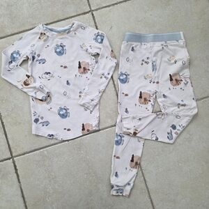 Cozy Kids Pajama Set with Animal Print